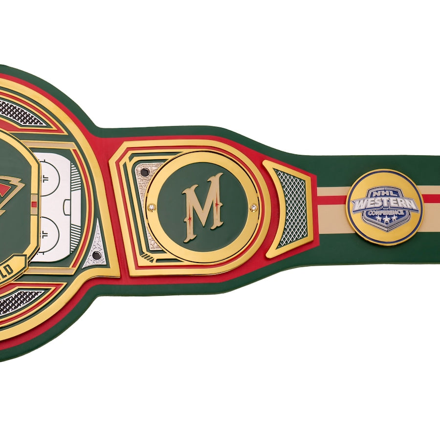 New Minnesota Wild Legacy Replica Title Belt