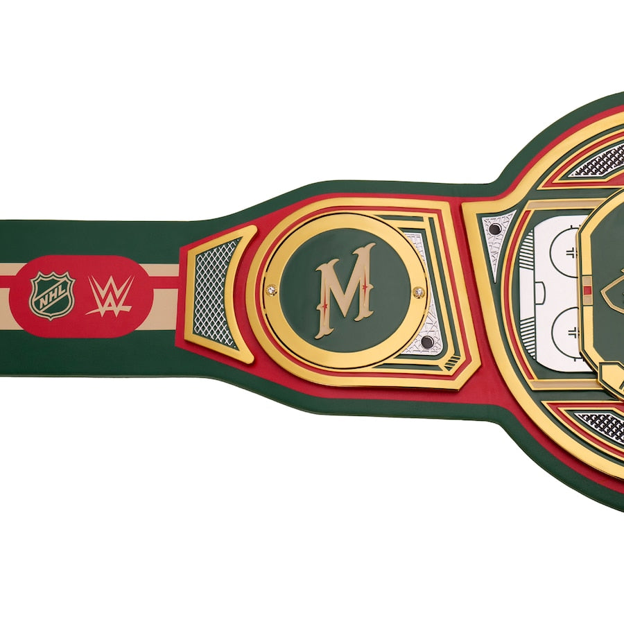 New Minnesota Wild Legacy Replica Title Belt