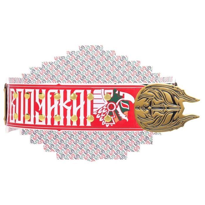 Rey Mysterio Belt 20th Anniversary Signature Series Championship Replica Title belt