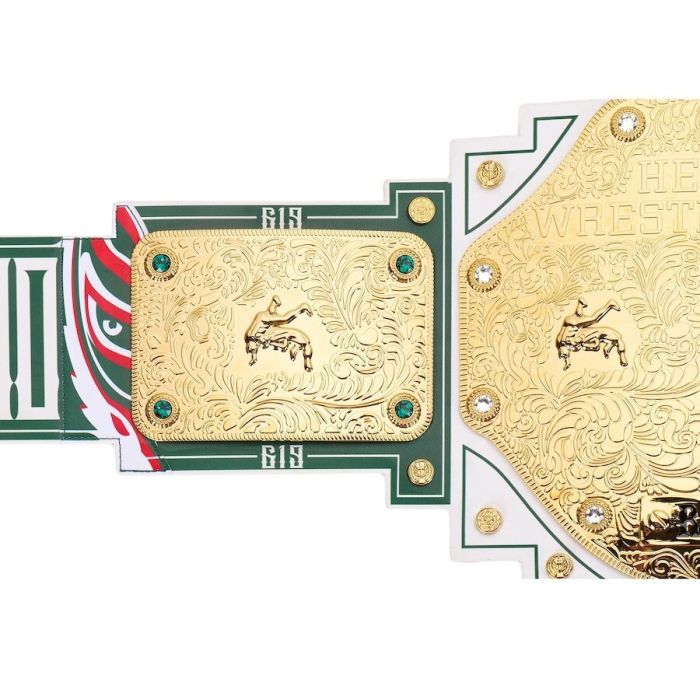 Rey Mysterio Belt 20th Anniversary Signature Series Championship Replica Title belt