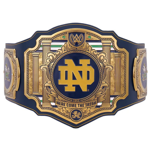 New Notre Dame Fighting Irish  Legacy Replica Title Belt