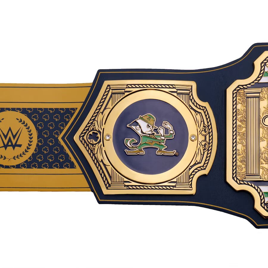 New Notre Dame Fighting Irish  Legacy Replica Title Belt