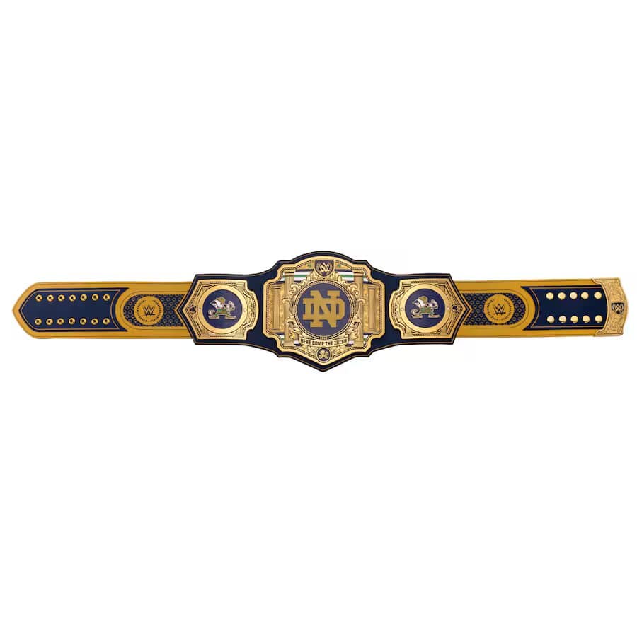 New Notre Dame Fighting Irish  Legacy Replica Title Belt