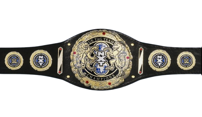 NXT UK Tag team Championship Replica Title Belt