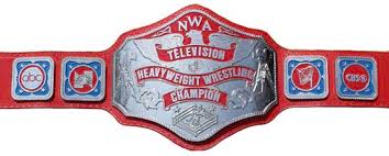 NWA Tv Title Replica Title Belt