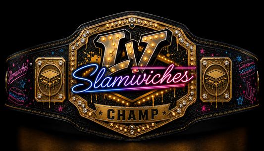 LV Slamwiches Championship Title Belt