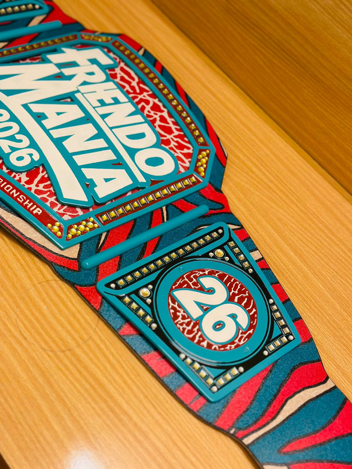 Friendo Mania 2026 Championship Replica Title Belt