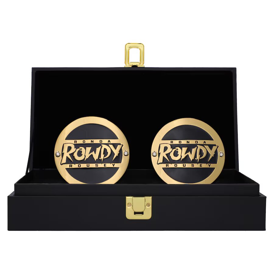 NEW Ronda Rousey Championship Replica Side Plate Box Set