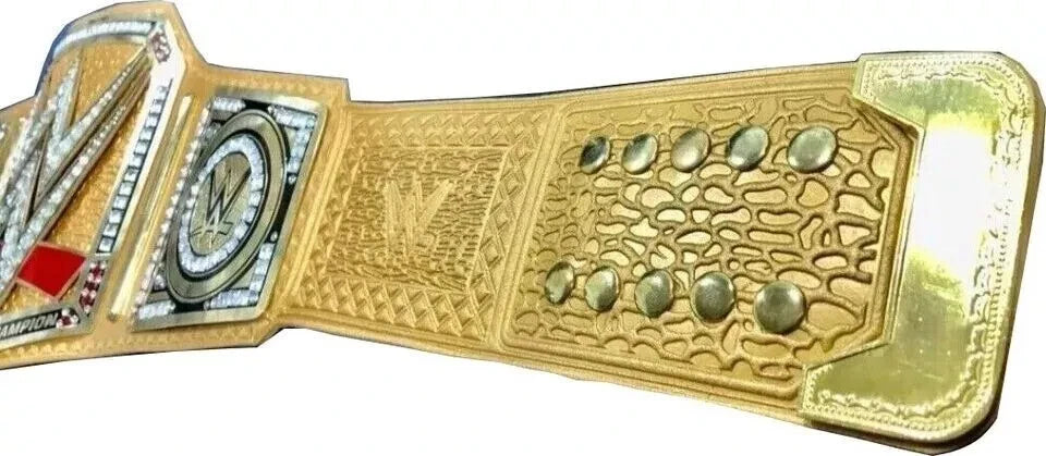 World Heavyweight Championship Gold Replica Title Belt
