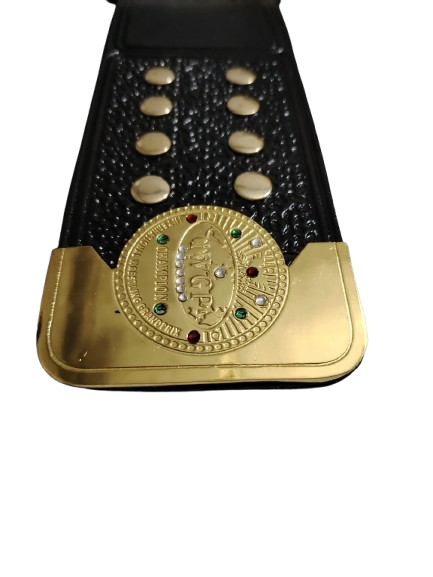 IWGP Heavyweight Championship Title - Top Quality 3D Wrestling Belt in Brass