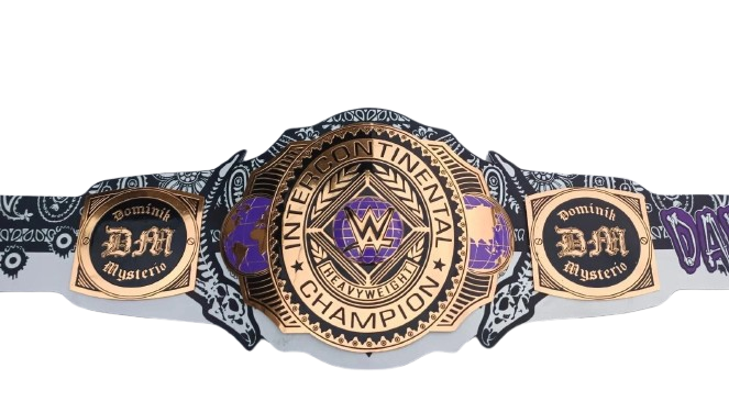 Customized Intercontinental Heavyweight Championship Belt