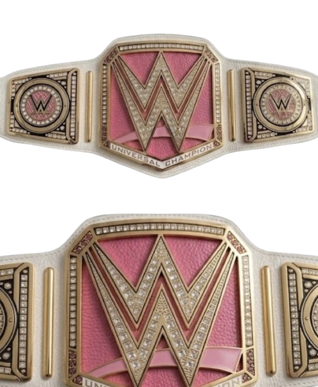 Women's Pink Championship Belt Replica Title Belt
