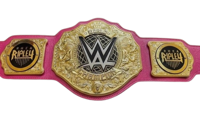 Women Rhea Ripley World Heavyweight Pink Championship Title