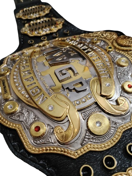 IWGP Heavyweight Championship Title - Top Quality 3D Wrestling Belt in Brass
