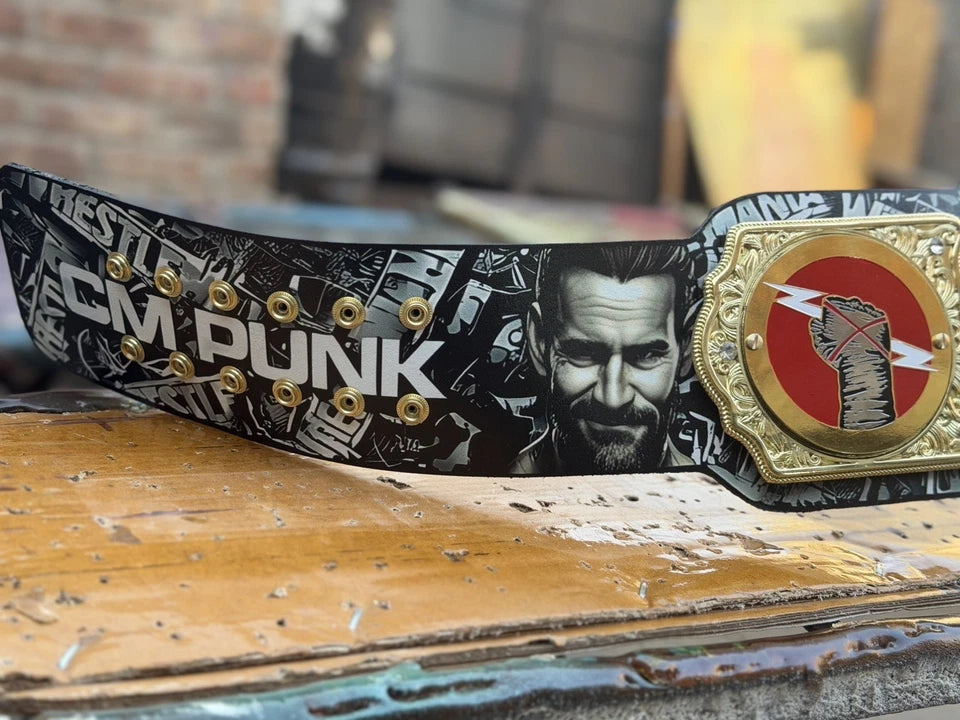 New Custom Heavyweight Championship Replica Belt Plates Adult