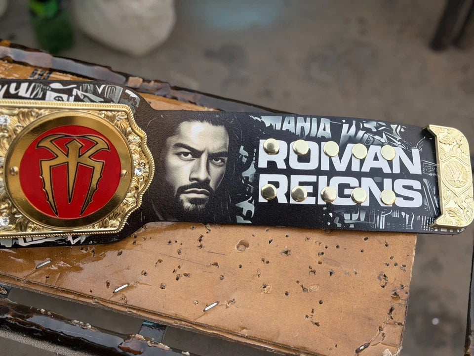 New Custom Heavyweight Championship Replica Belt Plates Adult