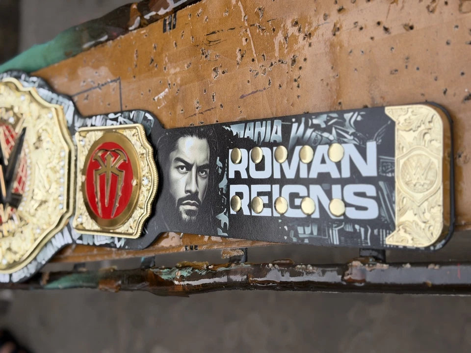 New Custom Heavyweight Championship Replica Belt Plates Adult