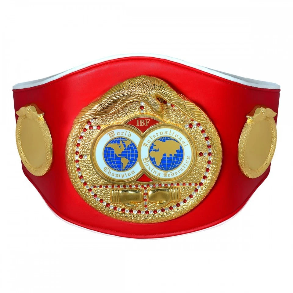 IBF Boxing Championship Title Belts Adult Size 3D