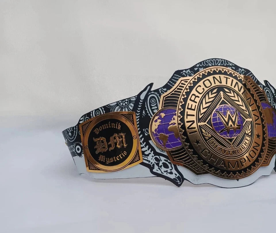 Customized Intercontinental Heavyweight Championship Belt