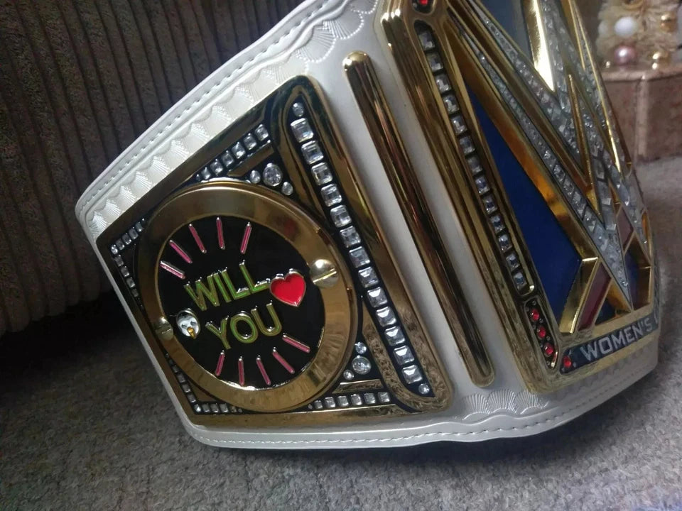 Womens Championship Belt Custom Love Purposal Belt