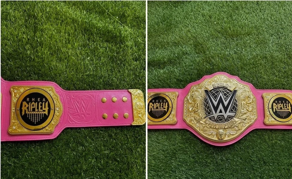 Women Rhea Ripley World Heavyweight Pink Championship Title