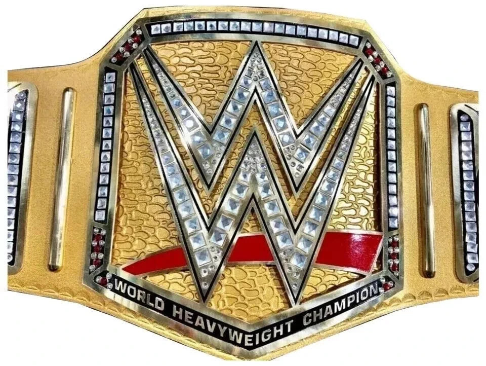 World Heavyweight Championship Gold Replica Title Belt