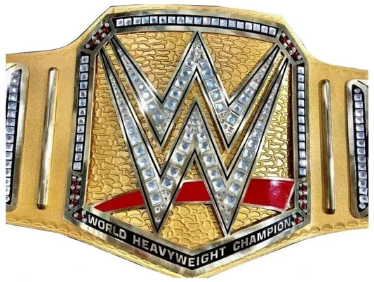 World Heavyweight Championship Gold Replica Title Belt