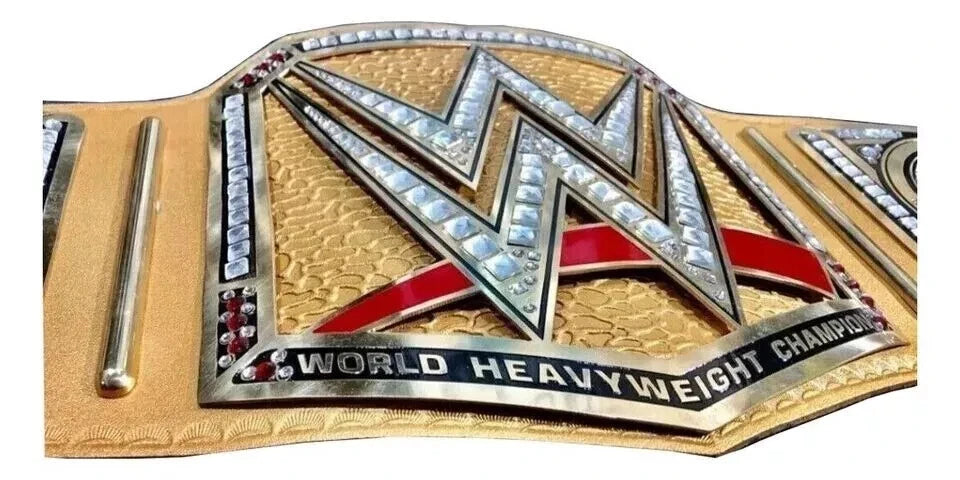 World Heavyweight Championship Gold Replica Title Belt