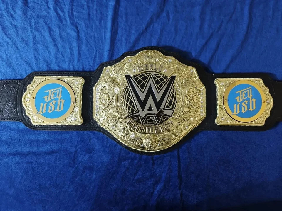 World Heavyweight Wrestling Jey Uso Championship Replica Belt