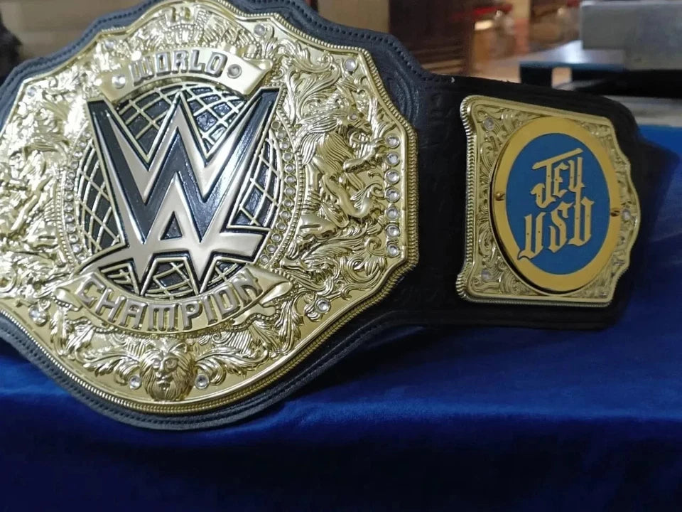 World Heavyweight Wrestling Jey Uso Championship Replica Belt