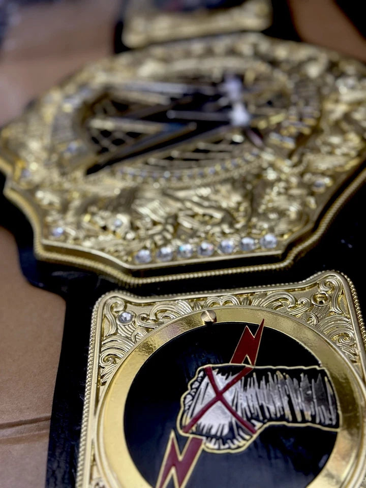 CM Punk Black World Heavyweight Championship Replica Belt