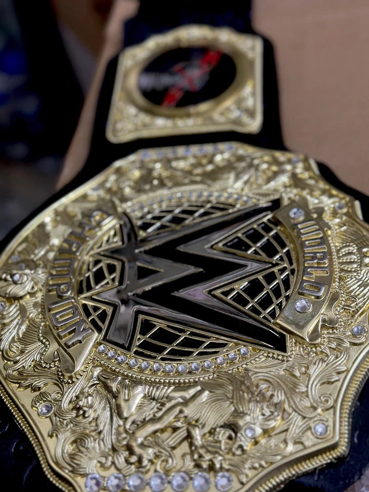 CM Punk Black World Heavyweight Championship Replica Belt