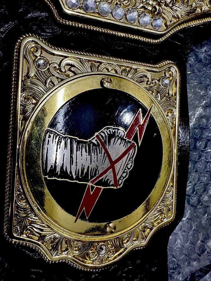 CM Punk Black World Heavyweight Championship Replica Belt