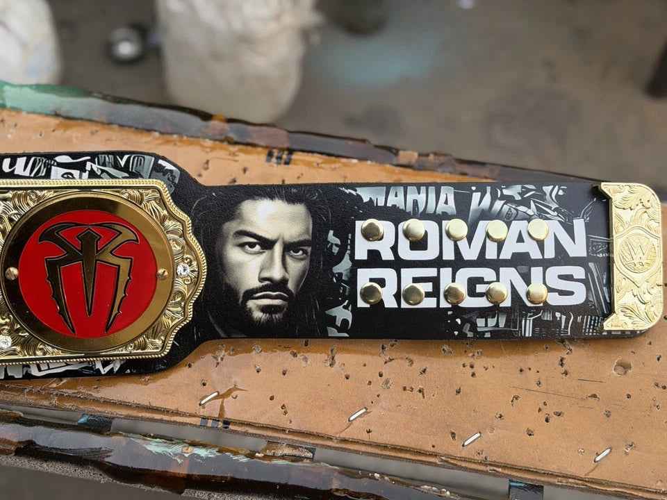 New Custom Heavyweight Championship Replica Belt Plates Adult