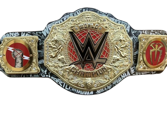 New Custom Heavyweight Championship Replica Belt Plates Adult