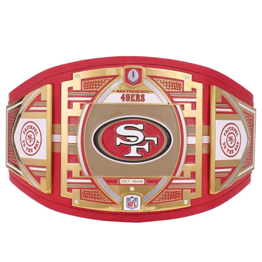 New San Francisco 49ers WWE Legacy Title Belt