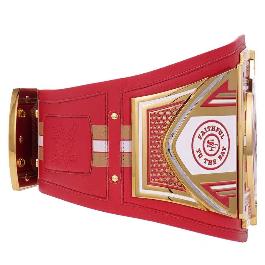 New San Francisco 49ers WWE Legacy Title Belt