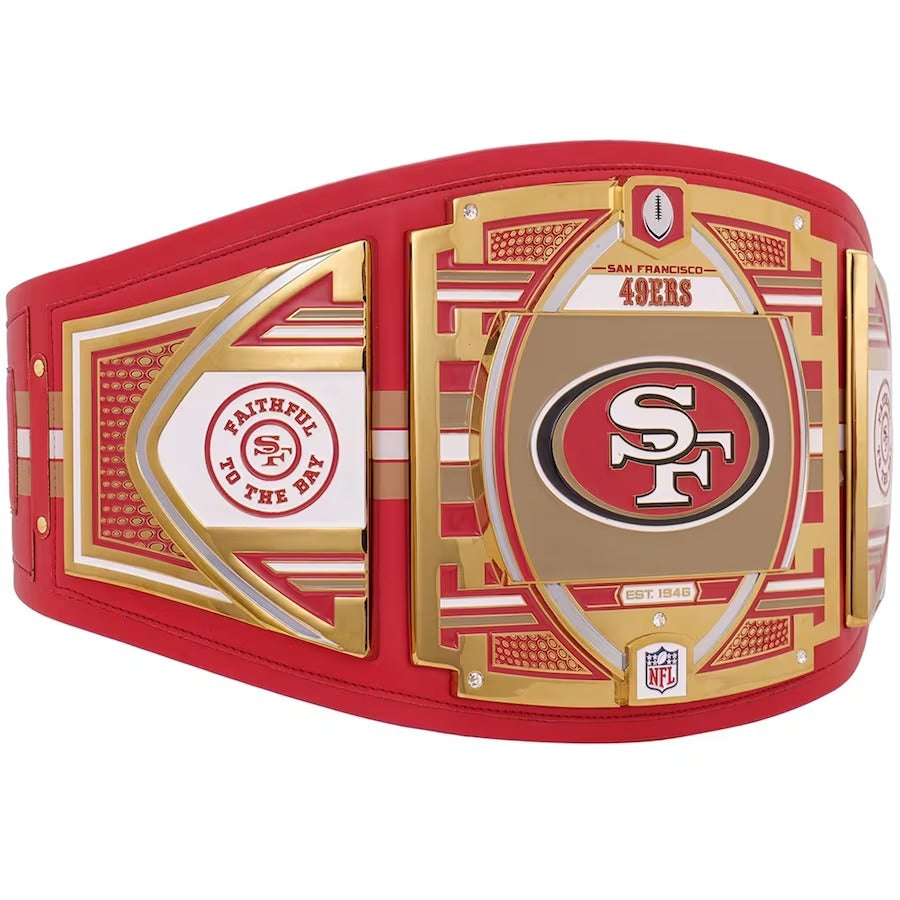 New San Francisco 49ers WWE Legacy Title Belt