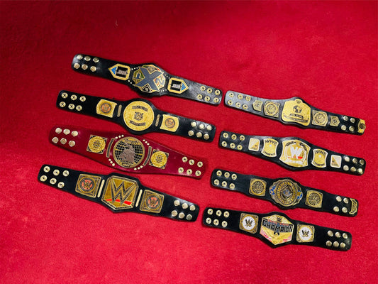 World Heavyweight Championship Mini Replicas Available In All Big Titles