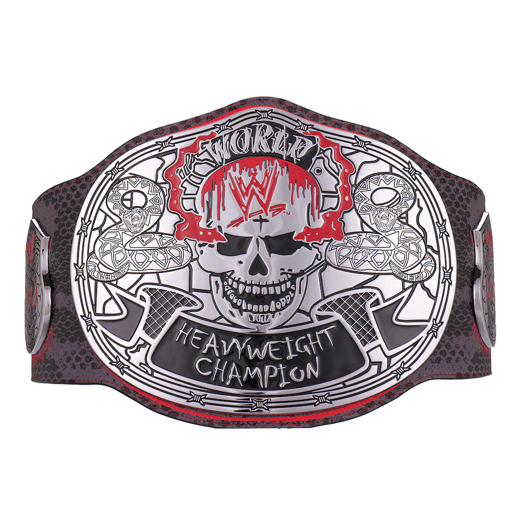 Stone Cold Steve Austin Blood From A Stone Signature Series Title Belt