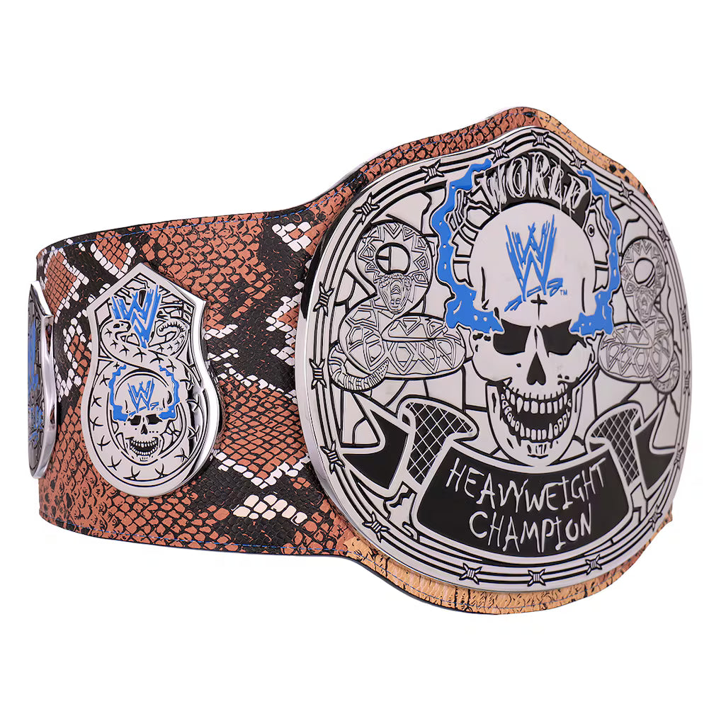 Stone Cold Steve Austin Limited Edition 30 Years Signature Series Title Bel