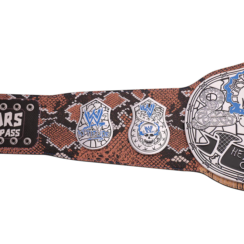 Stone Cold Steve Austin Limited Edition 30 Years Signature Series Title Bel