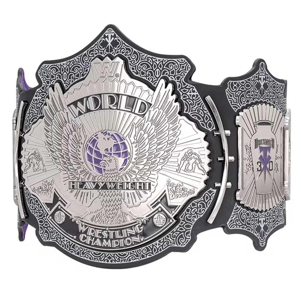 Undertaker 30 Years Signature Series Wrestling Championship belt