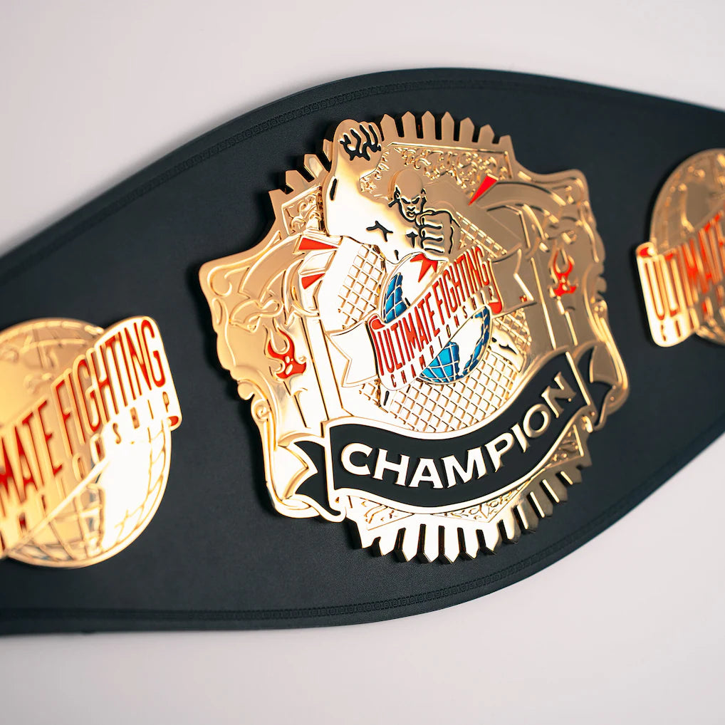 UFC Ulti-Man Vintage Replica Title Belt