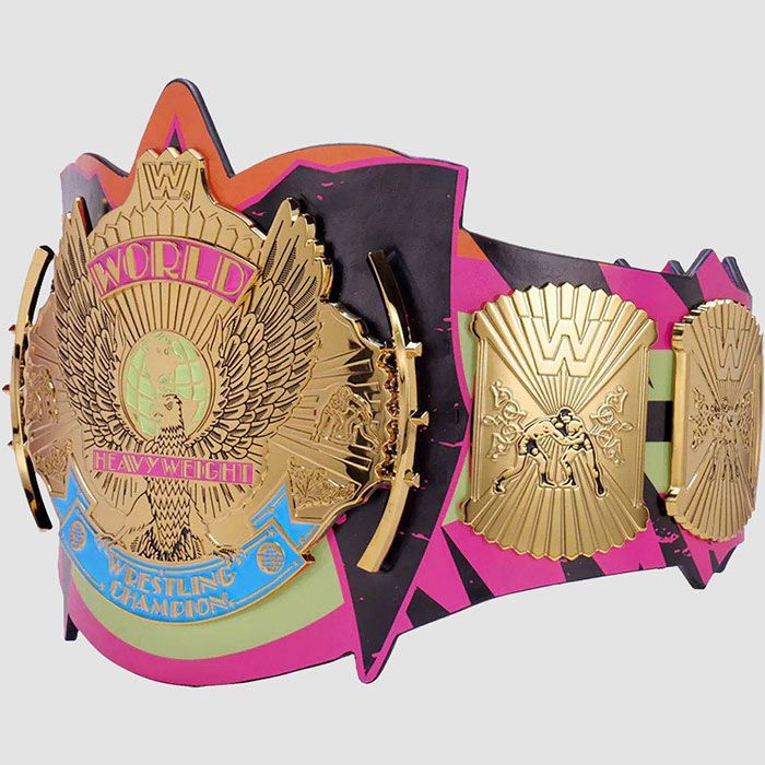 Ultimate Warrior Belt Signature Series Title Ultimate Warrior Championship Replica Belt