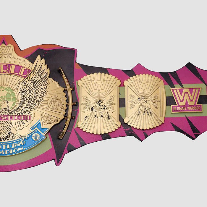 Ultimate Warrior Belt Signature Series Title Ultimate Warrior Championship Replica Belt