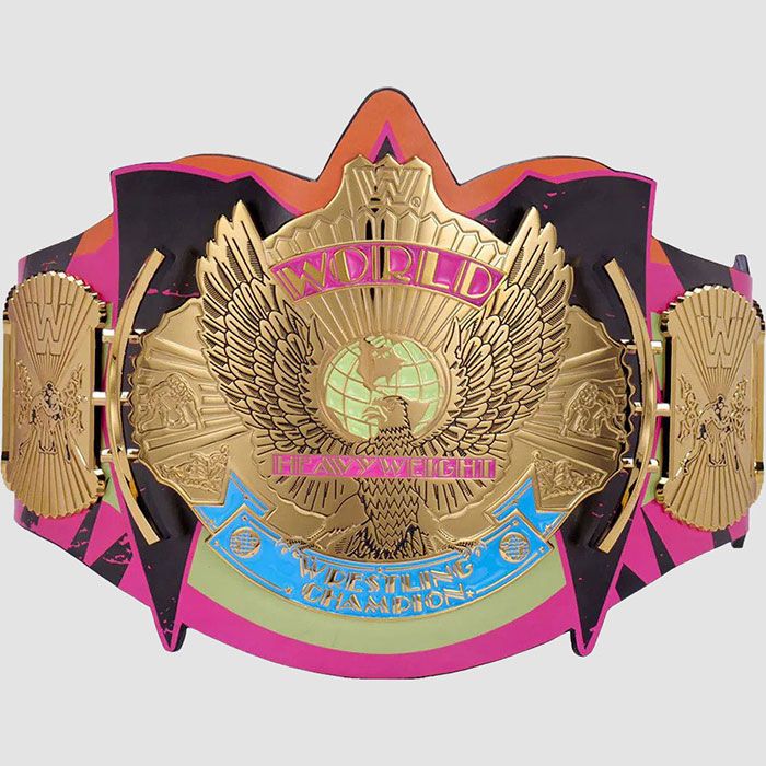 Ultimate Warrior Belt Signature Series Title Ultimate Warrior Championship Replica Belt