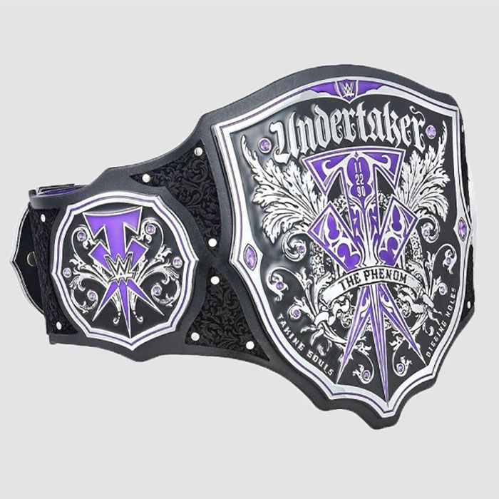 Undertaker Limited Edition Legacy Title Replica Belt