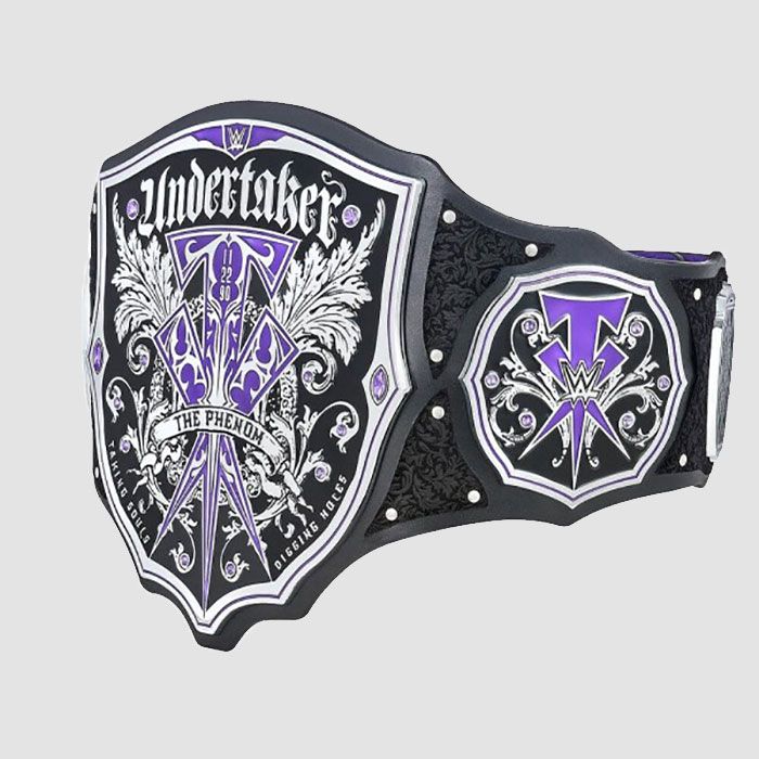 Undertaker Limited Edition Legacy Title Replica Belt