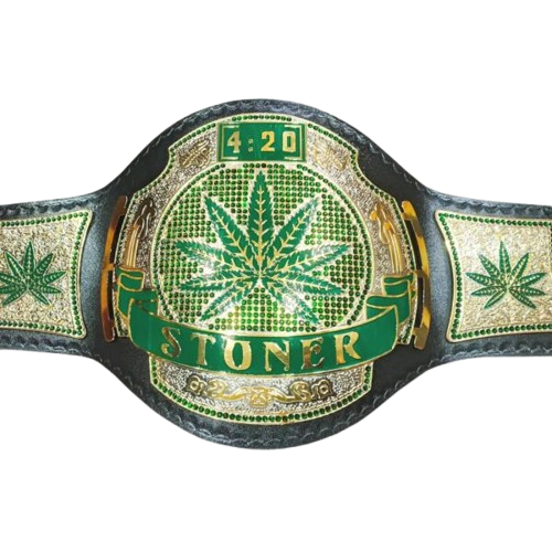 Weed Championship 420 Replica Title Belt
